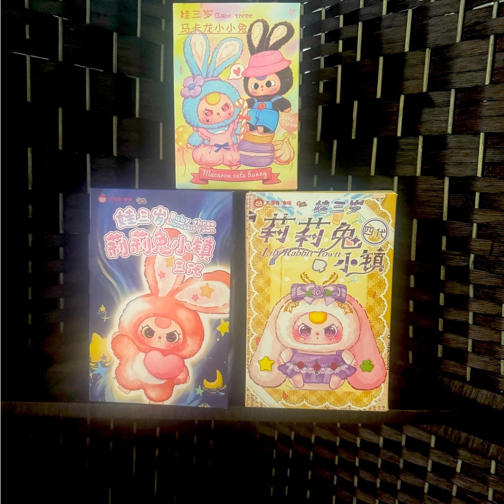 Authentic babythree lilly rabbit